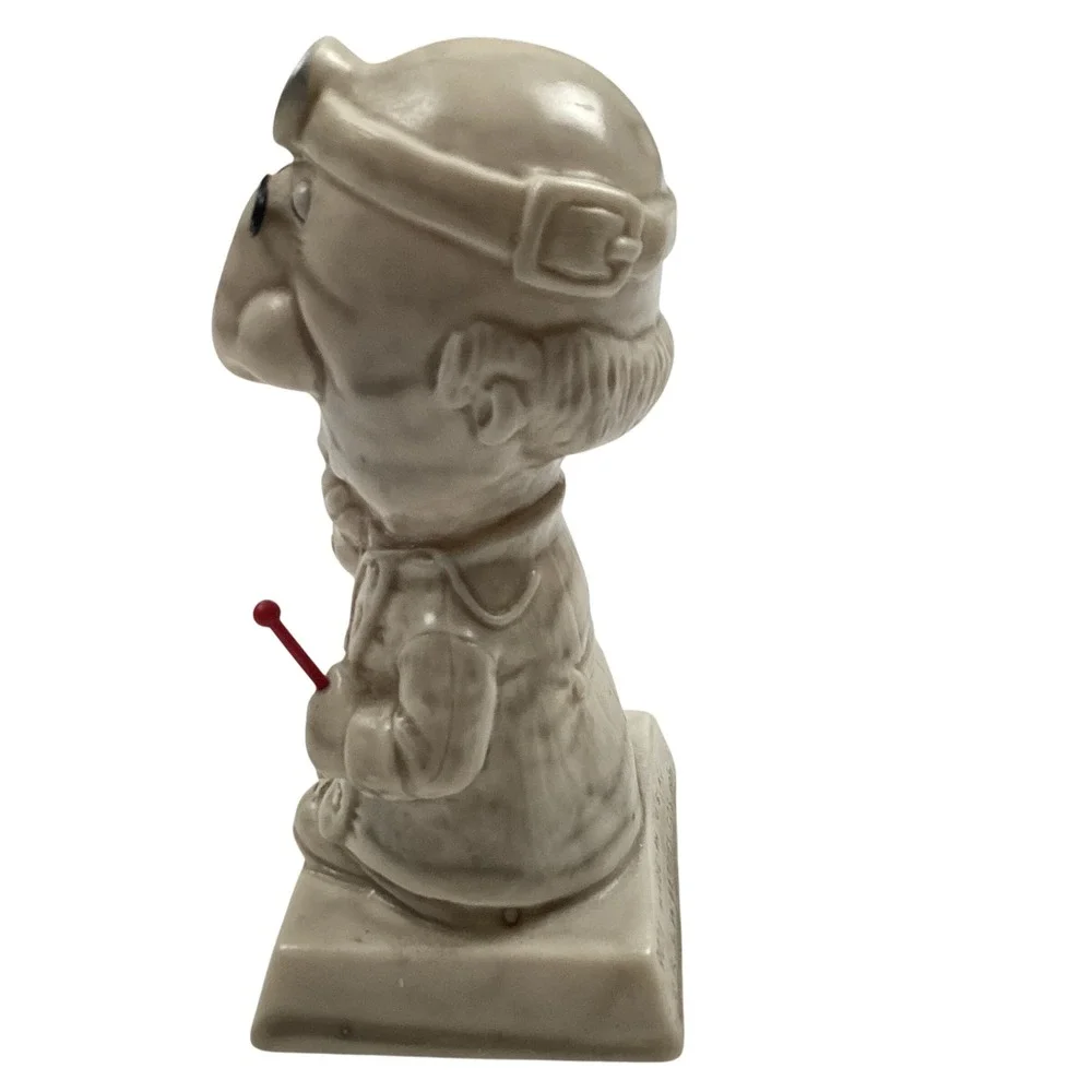 Vintage Doctor Figurine Take Two‎ Aspirin Go to Bed R&W Berries Co 1971 USA